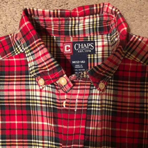 Boys Chaps button down shirt - Picture 2 of 3